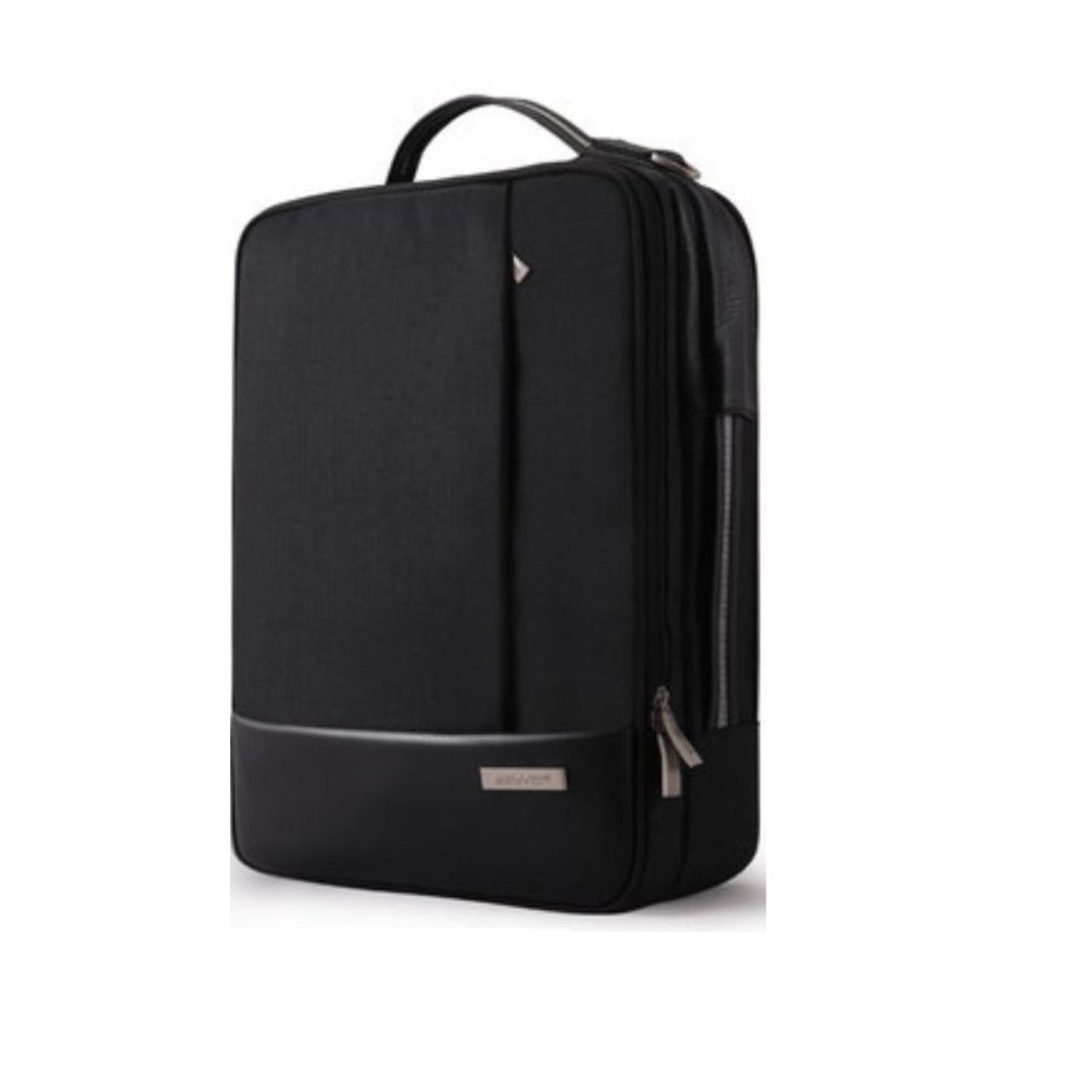 JeHouze Mens Fashion Briefcase (Black)